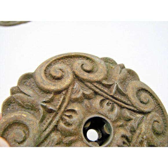 Lot 15 USA Drawer Cabinet Furniture Knobs Pulls Handles Floral French Victorian - Picture 7 of 16